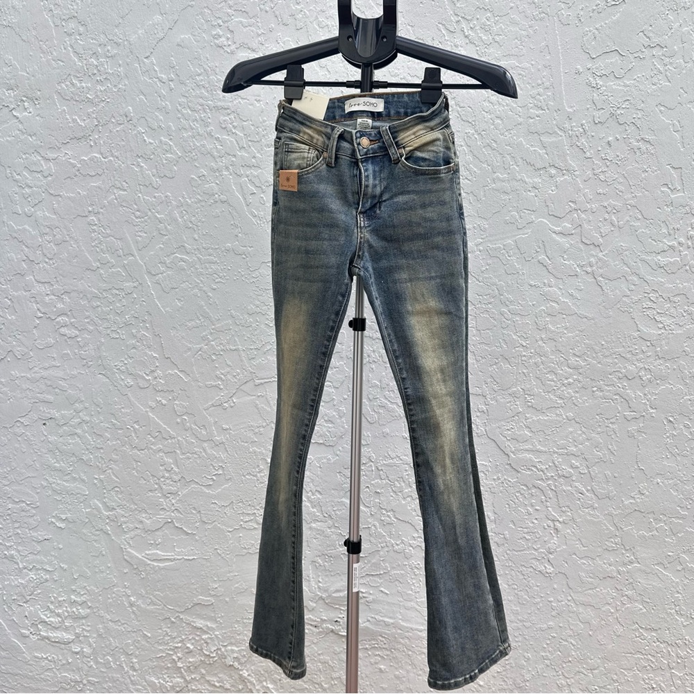 Stylish Gray Flare Jeans for Women